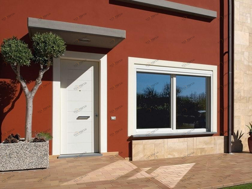 OIKOS VENEZIA Бронированная деревянная входная дверь Evolution sun-id-1406515