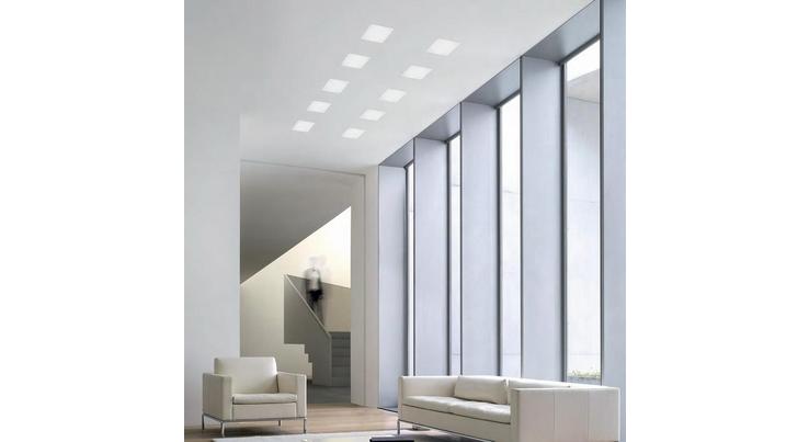 Гипсовый светильник Panzeri XGQ 1205 FLUO Invisibli встраиваемый потолочный 91251 - Вид №1