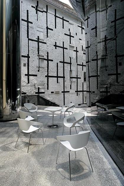 Casamania & Horm Стул из полипропилена штабелируемый с подлокотниками Vad sun-id-1499863 - Вид №6