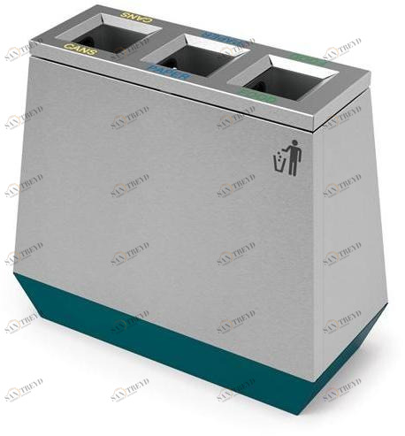 City Design Контейнер для мусора из стали для раздельного сбора мусора sun-id-1449788