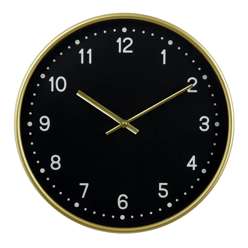 Часы настенные Ностальгия d30.5 см цвет золотистый TROYKATIME NEW SEVENTIES STLM-2112791