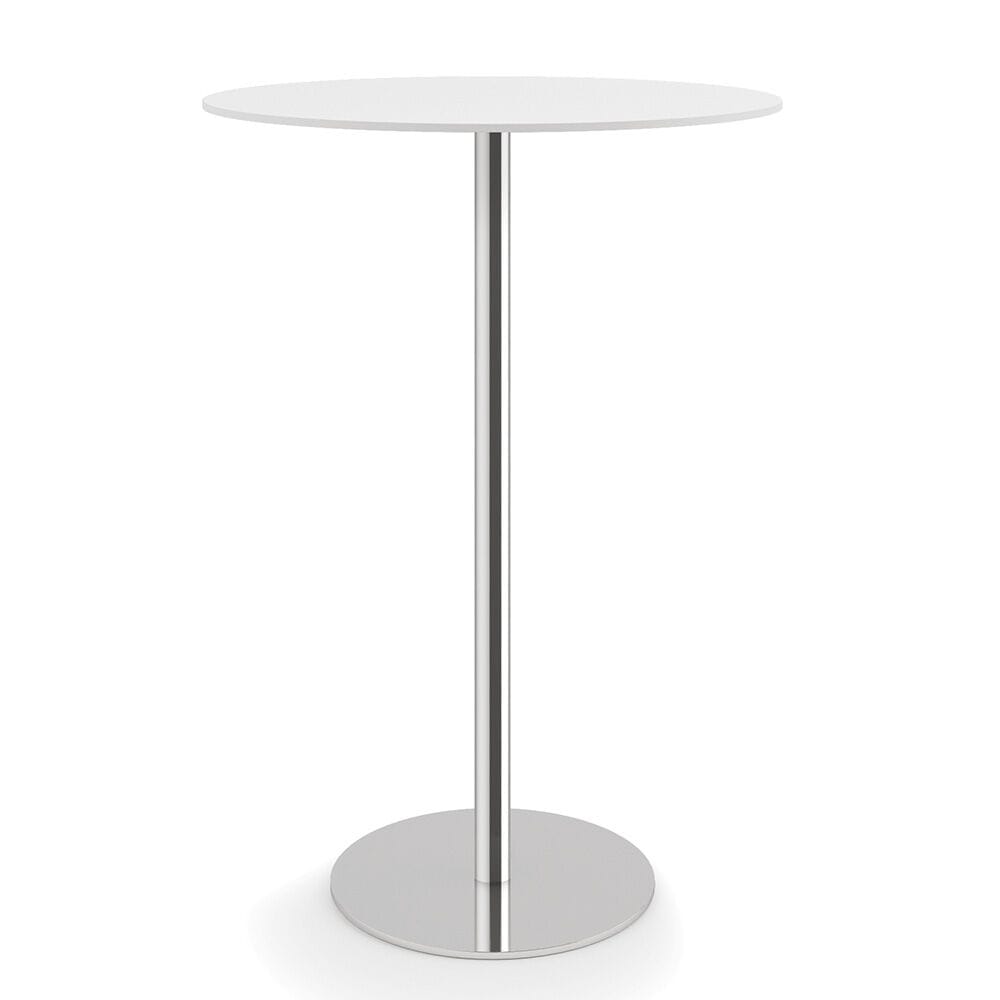 Высокий круглый стол из стали и HPL Infiniti ARCH-00047351 - Вид №2