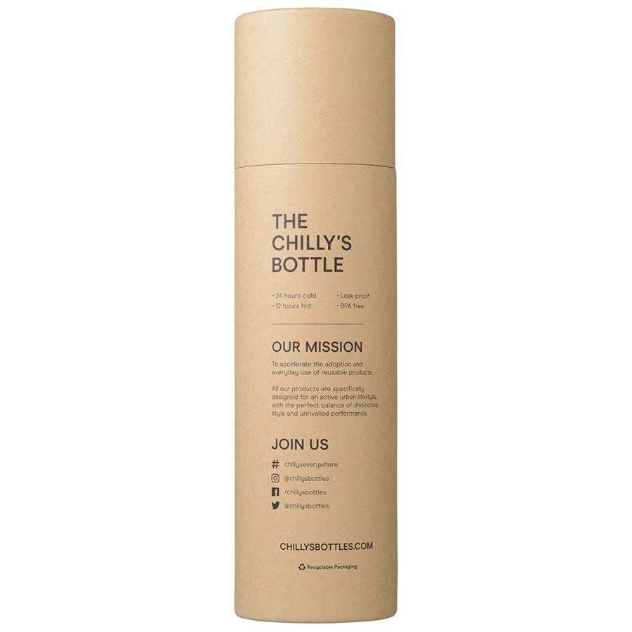 B750NERED Термос neon, 750 мл, красный Chilly's Bottles  - Вид №4