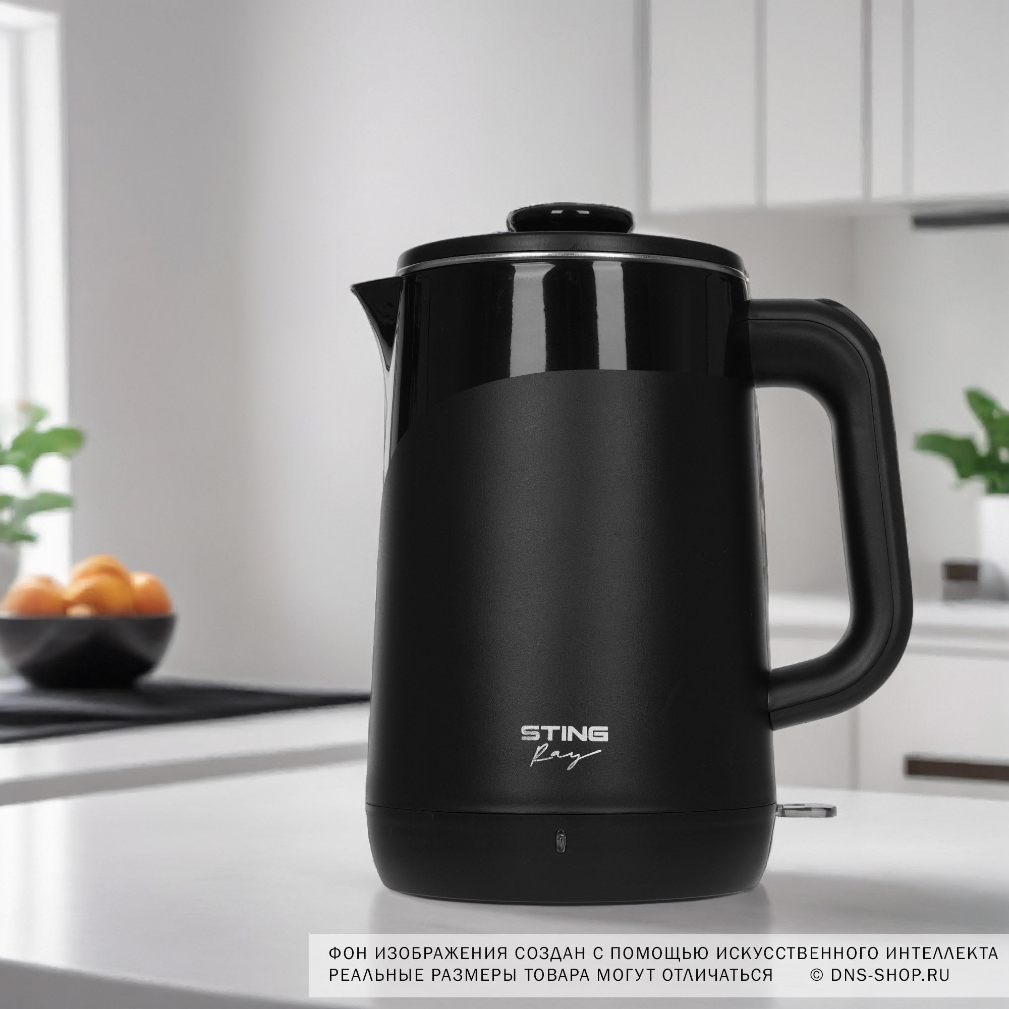 9148500 Электрочайник Stingray ST-KT3009A черный STDN-0004756 - Вид №7