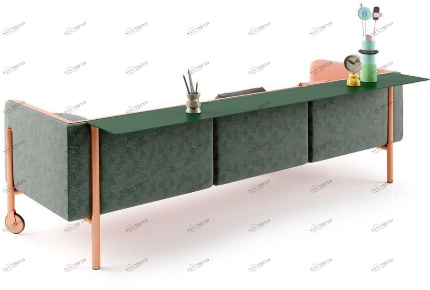 Cider Edition 3-х местный модульный диван на колесиках Valet sun-id-1353162