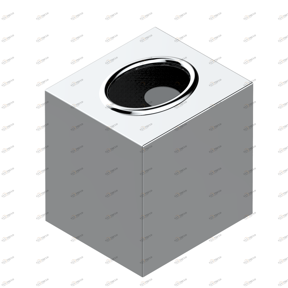 G00-2704 Коробочка для салфеток 127 x 124 x 110 мм Thg-paris прочие артикулы THG Хром G00-2704 CAT.A