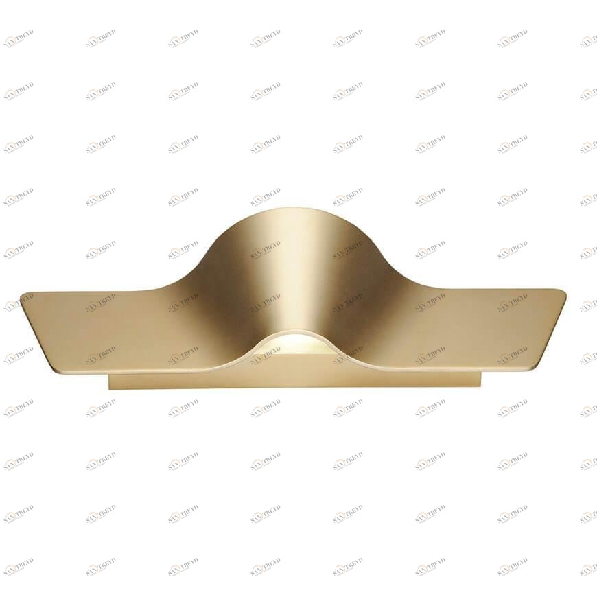 Настенный светодиодный светильник золото SLV Wave 1000651 SLV WAVE 00-3890824 Золото