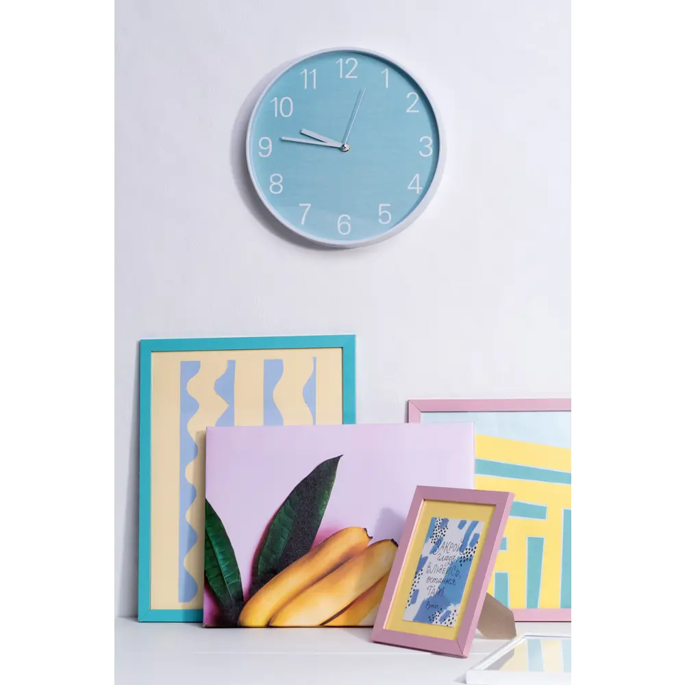 Часы настенные «Хай-тек» D30.2 см платик  цвет серый Santreyd STLM-2042451 - Вид №5