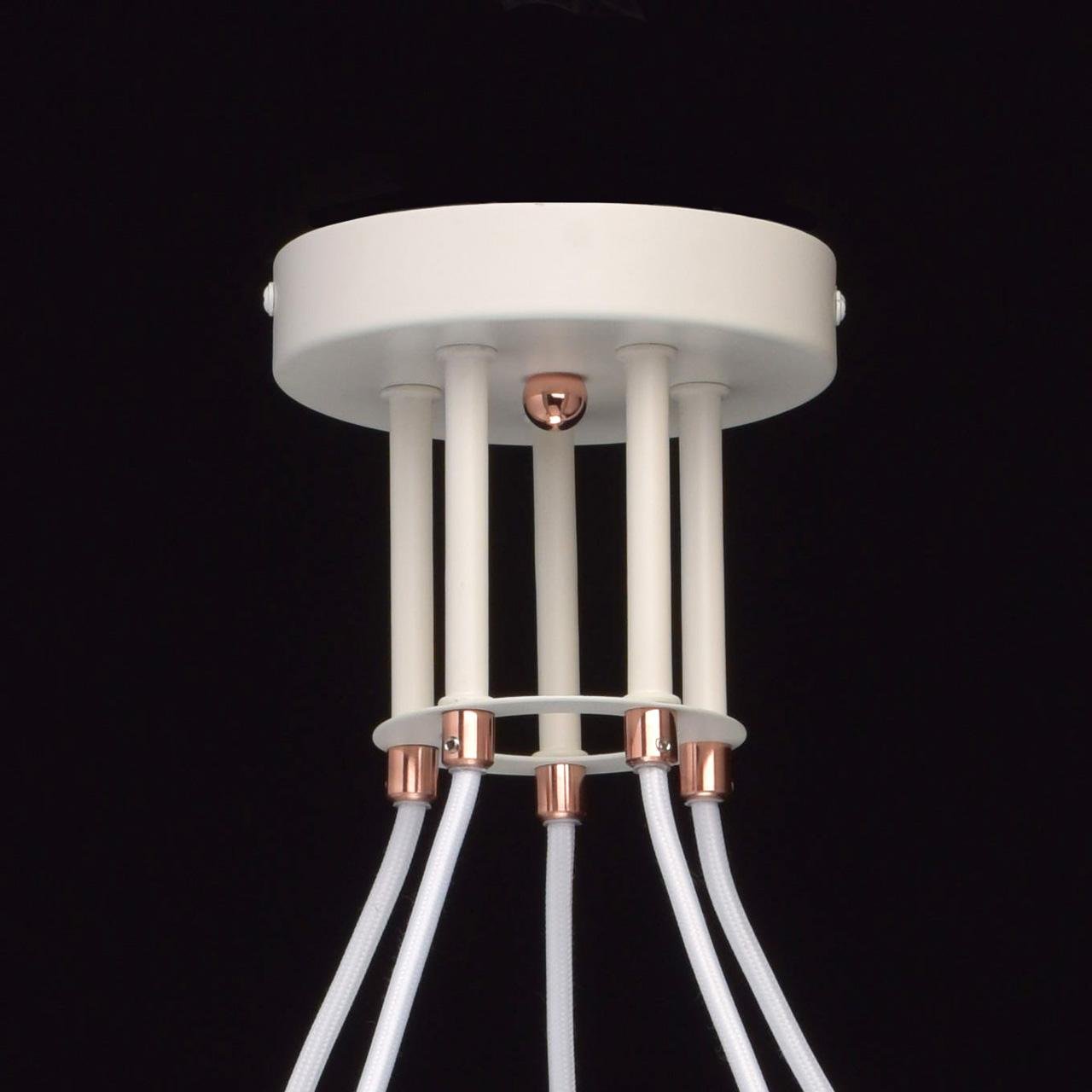 Подвесная люстра MW-Light Формула 2 696010305 MW-LIGHT ДИЗАЙНЕРСКИЕ, ФОРМУЛА 187041 Белый  - Вид №1