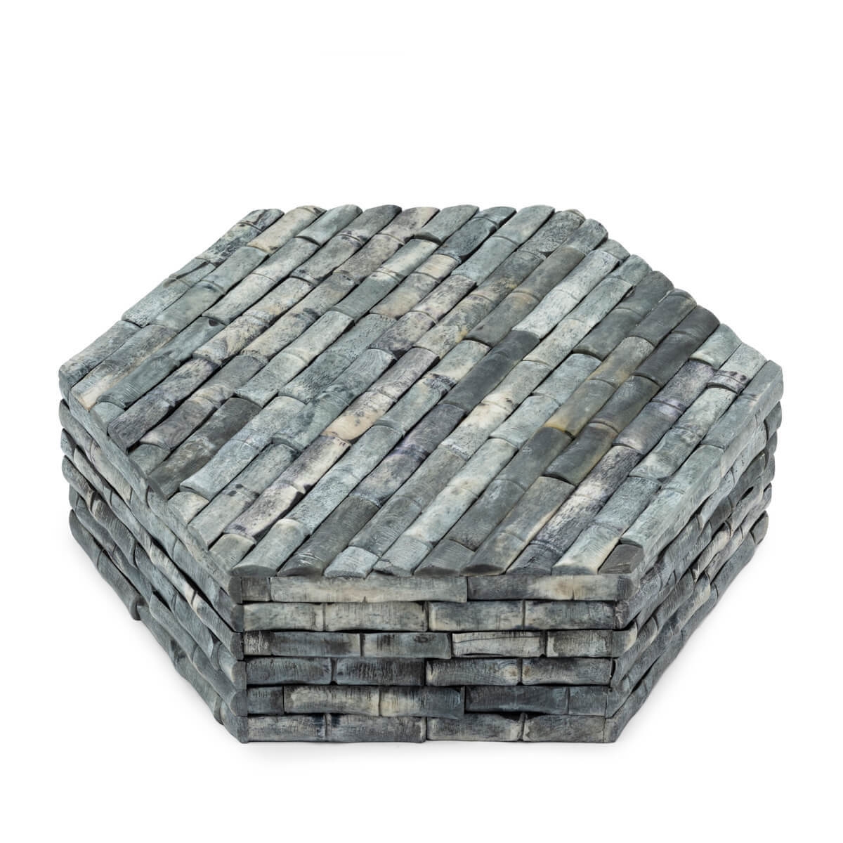 600831-91 ABHIKA КОРОБКА ШЕСТИУГОЛЬНИКА GREY 