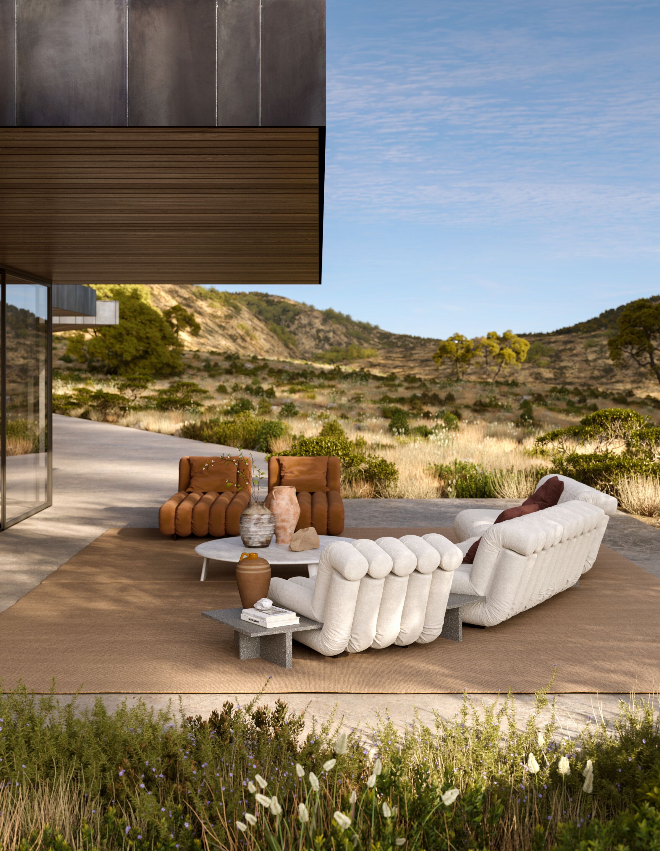 Ткань диван Exteta перископ ARCH-00074288 - Вид №14