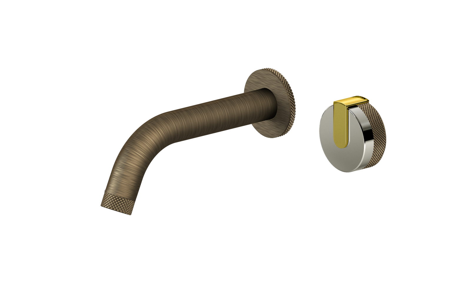 E-11535-R1PC-L1PB-VBB Настенный прогрессивный смеситель скрытого монтажа для раковины GRAFF MOD+