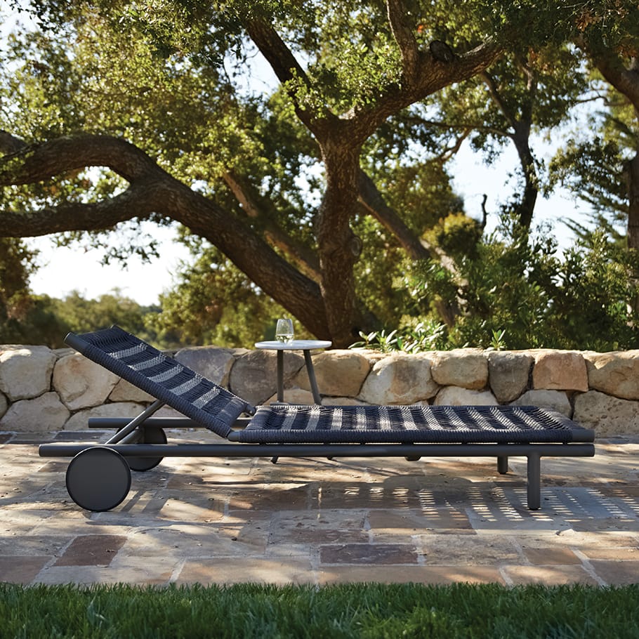 Садовая кровать из морской веревки и алюминия JANUS et Cie Anatra ARCH-00034967 - Вид №11