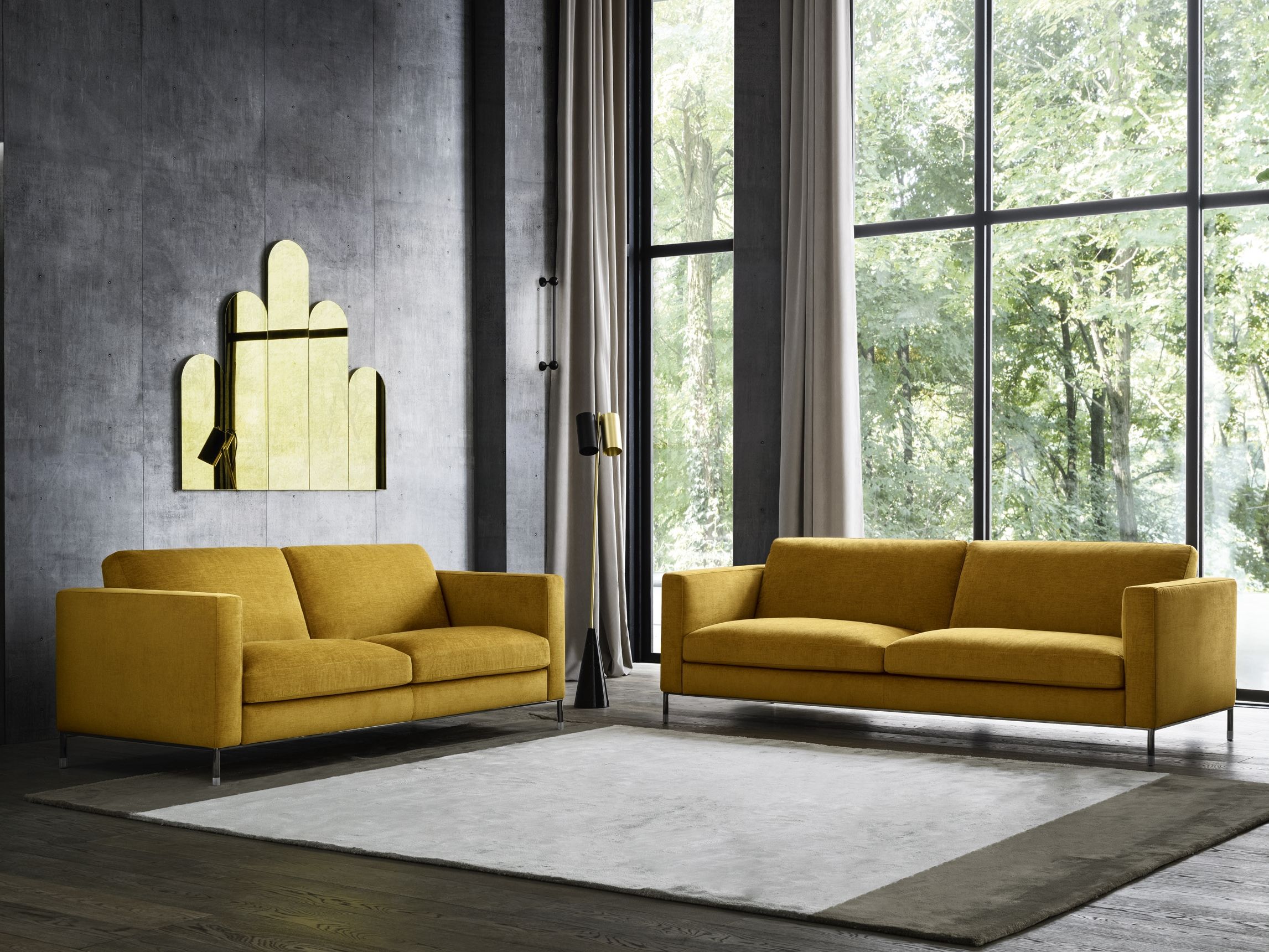 3-местный тканевый диван Felis Softliving ARCH-00041389 - Вид №5