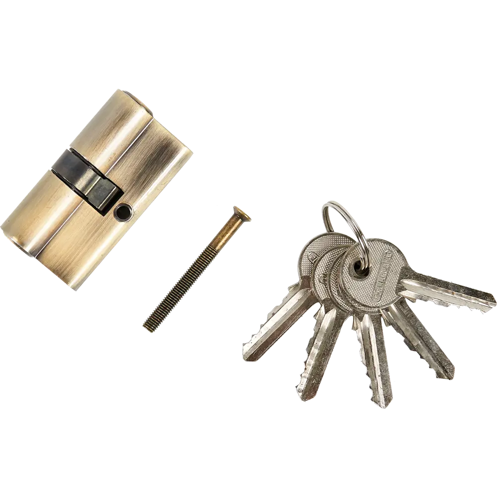 Цилиндр под английский ключ AL 60 ключ-ключ, бронза PALLADIUM STLM-2032384 - Вид №1