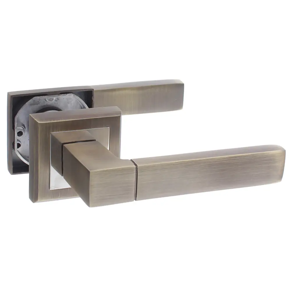 Ручка дверная на розетке Фабрика замков A 205, цвет античная бронза STLM-2104229 - Вид №1