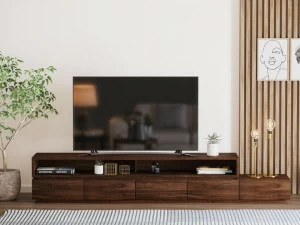 DE.CI Тумба под ТВ из фанерованной древесины Sand 10-sand-100