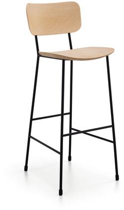 Высокий табурет из феникс-нтм® со спинкой и подставкой для ног Master Santreyd sun-id-1457544 - Вид №1