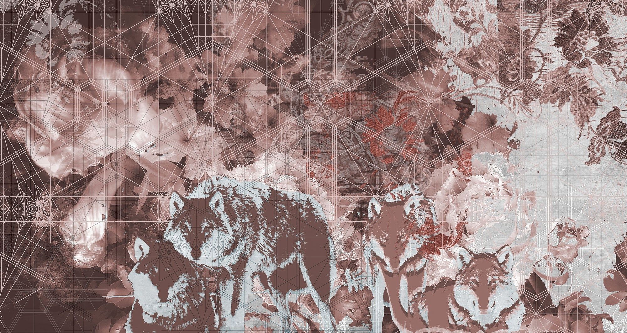 Оптические геометрические обои Tecnografica коллекции произведений искусства ARCH-00055039 - Вид №1