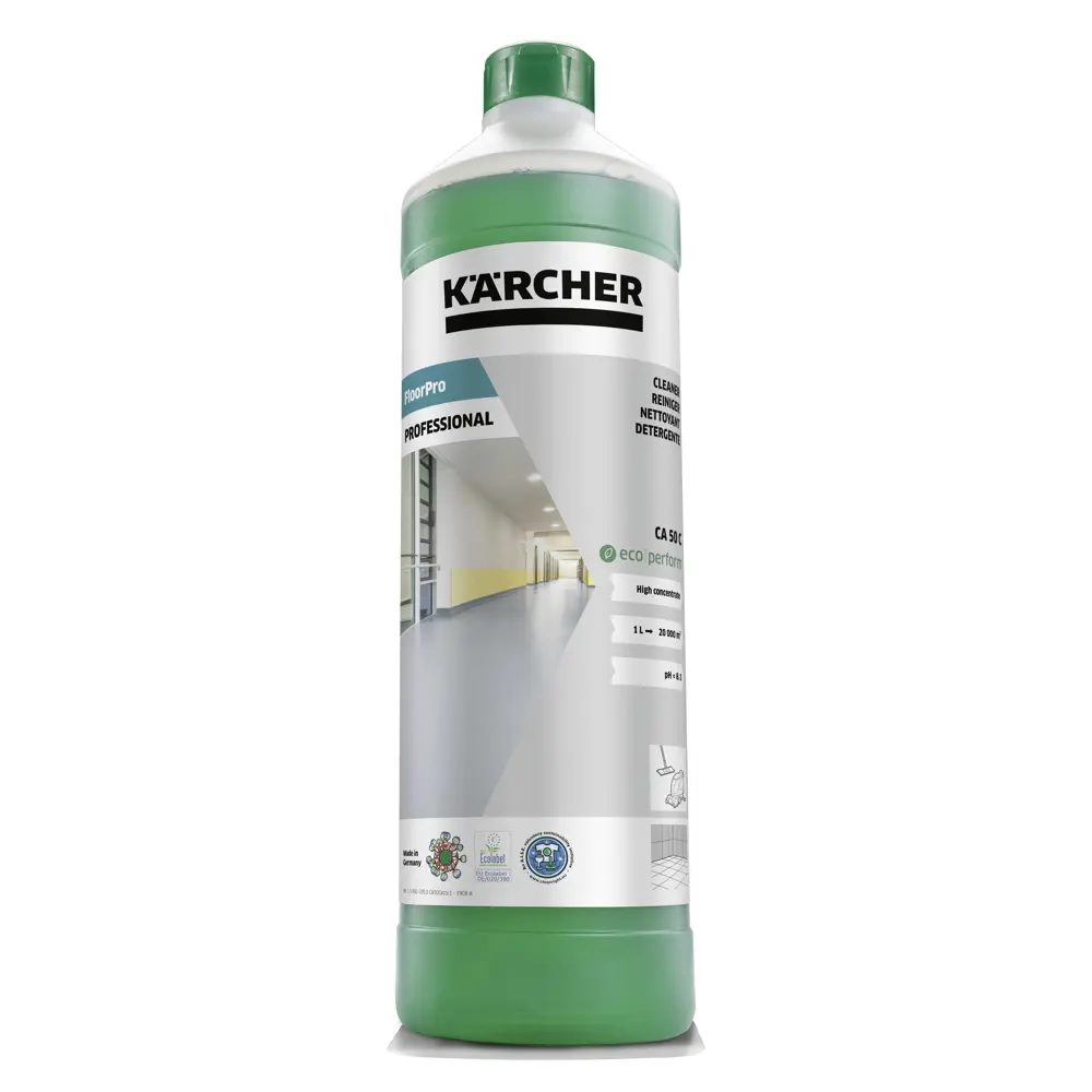 Средство мытья полов Karcher CA 50 C концентрированное 1 л STLM-2177668 - Вид №1