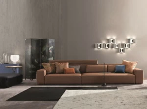 Twils Lounge Модульный кожаный диван Set