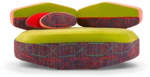 Adrenalina Модульный угловой диван из ткани Big sofa