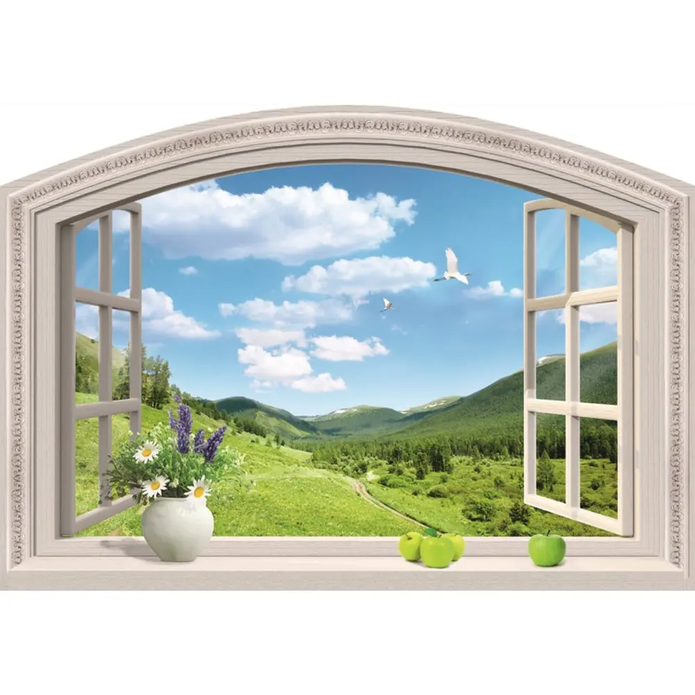 Фотообои бумажные «Дивный вид» 194х136 см, 4 листа Santreyd STLM-2175798