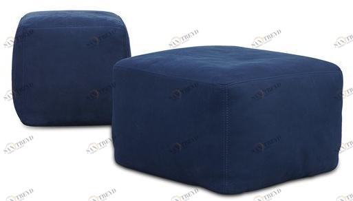 BAXTER Квадратный кожаный пуф sun-id-1453903