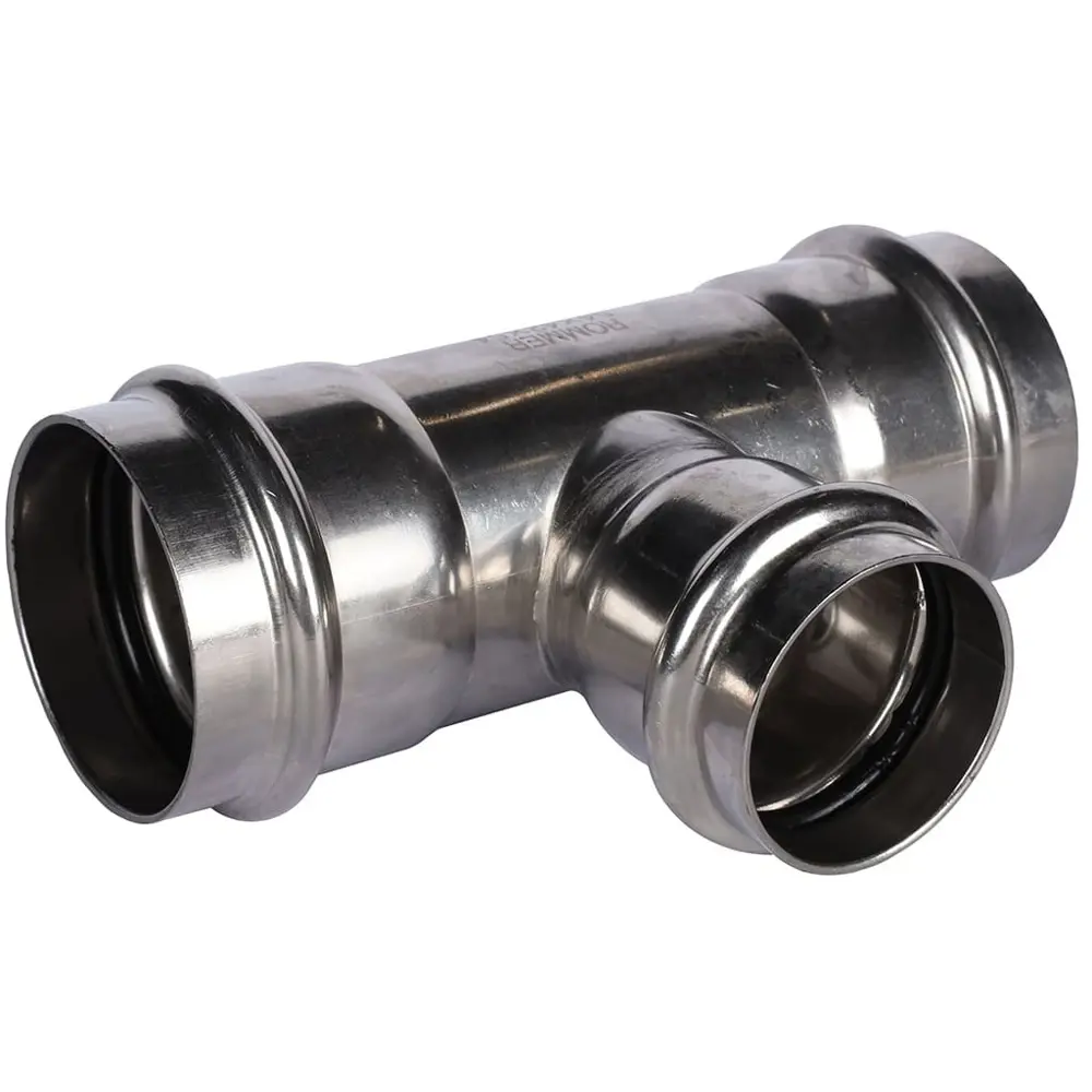 Тройник переходной Rommer 54x42x54 мм ВПр нержавеющая сталь 88011349 STLM-2064237 
