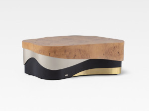 Журнальный столик из шпона