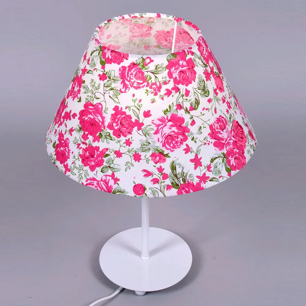 Настольная лампа Прованс цвет бело-розовый Santreyd STLM-2070659