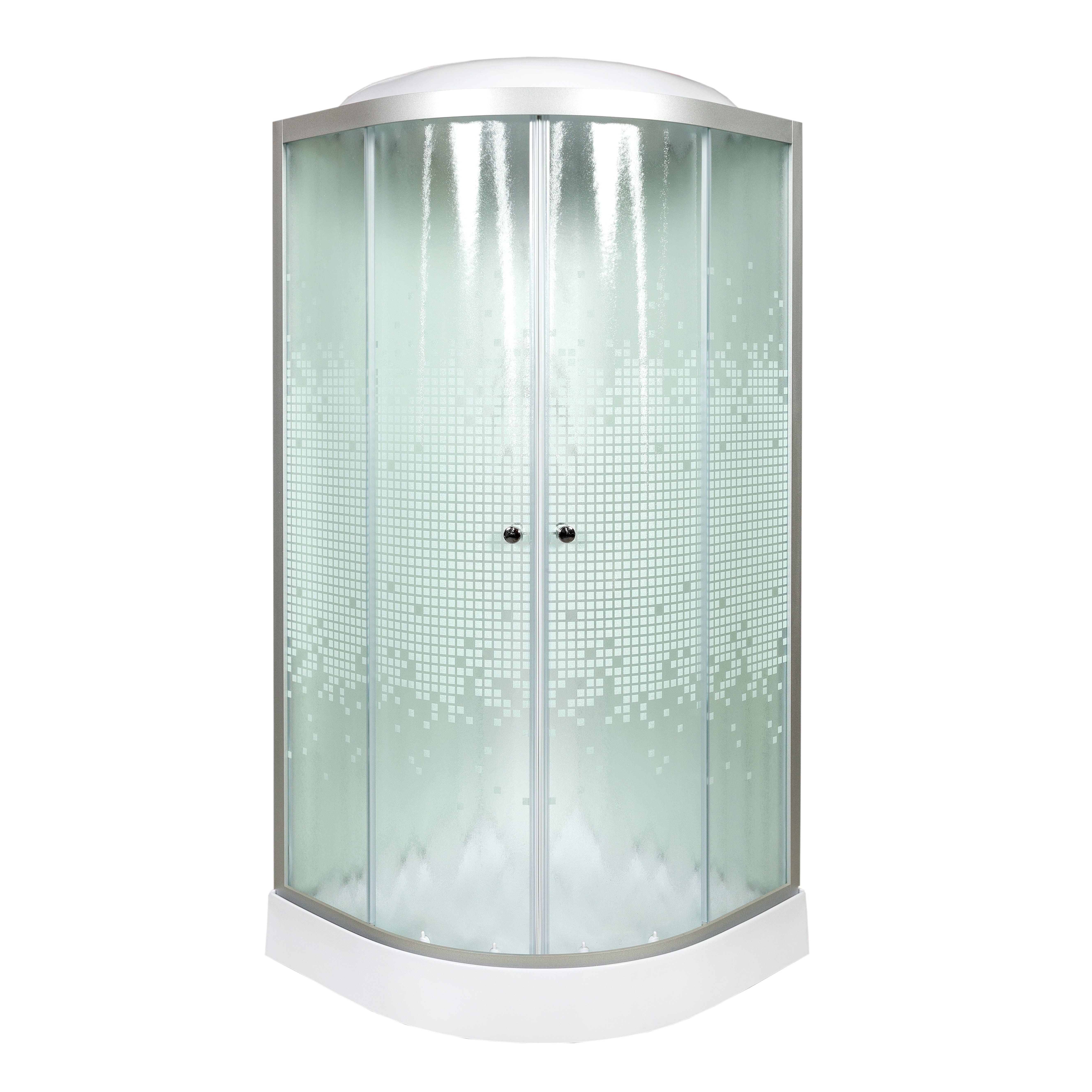 D129 S ЭЛ Душевая кабина DETO Серия D L 908 с гм. и эл. - Вид №13