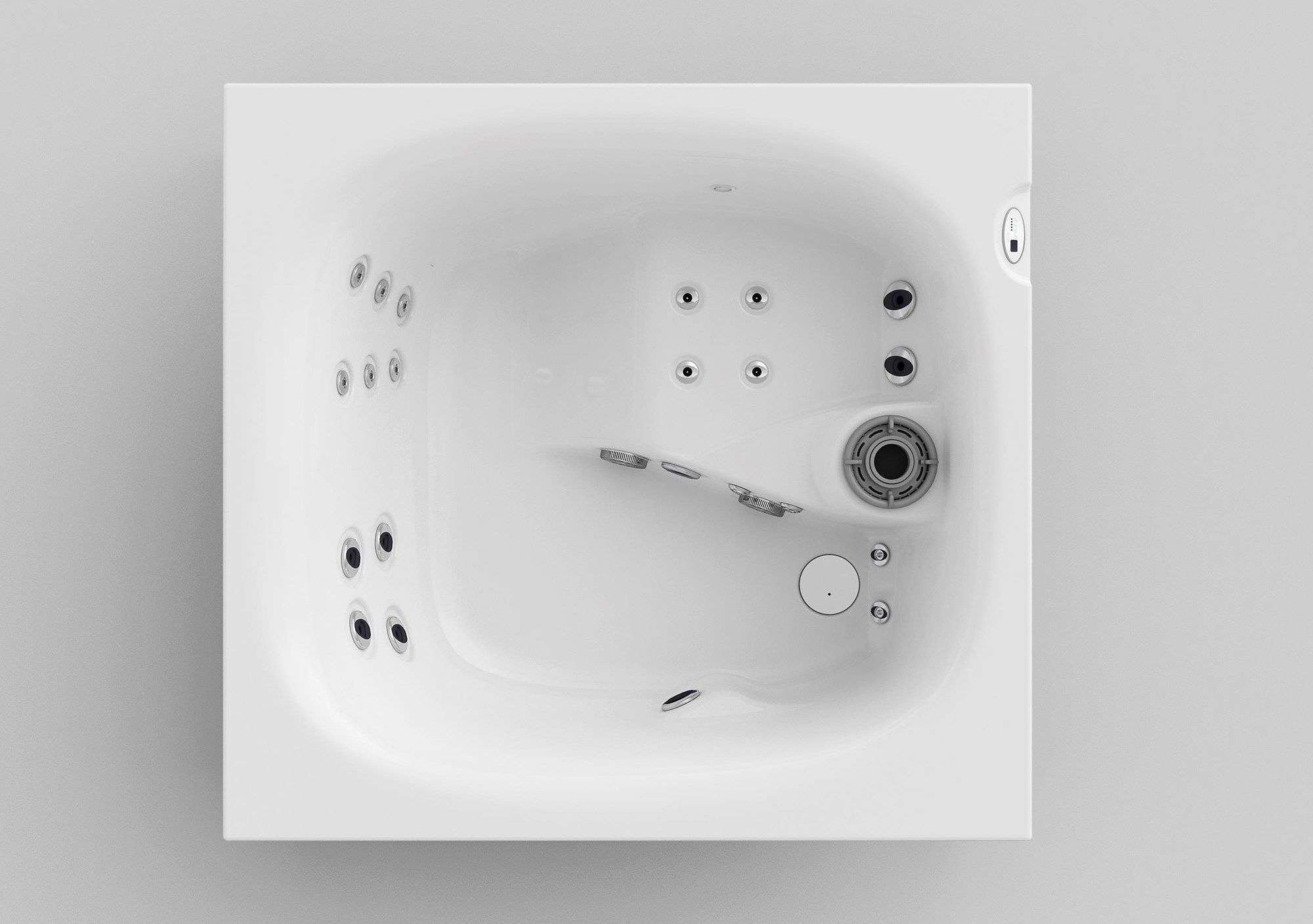 Встраиваемый мини-бассейн с гидромассажем на 2 места Jacuzzi® дизайн ARCH-00075132 - Вид №2