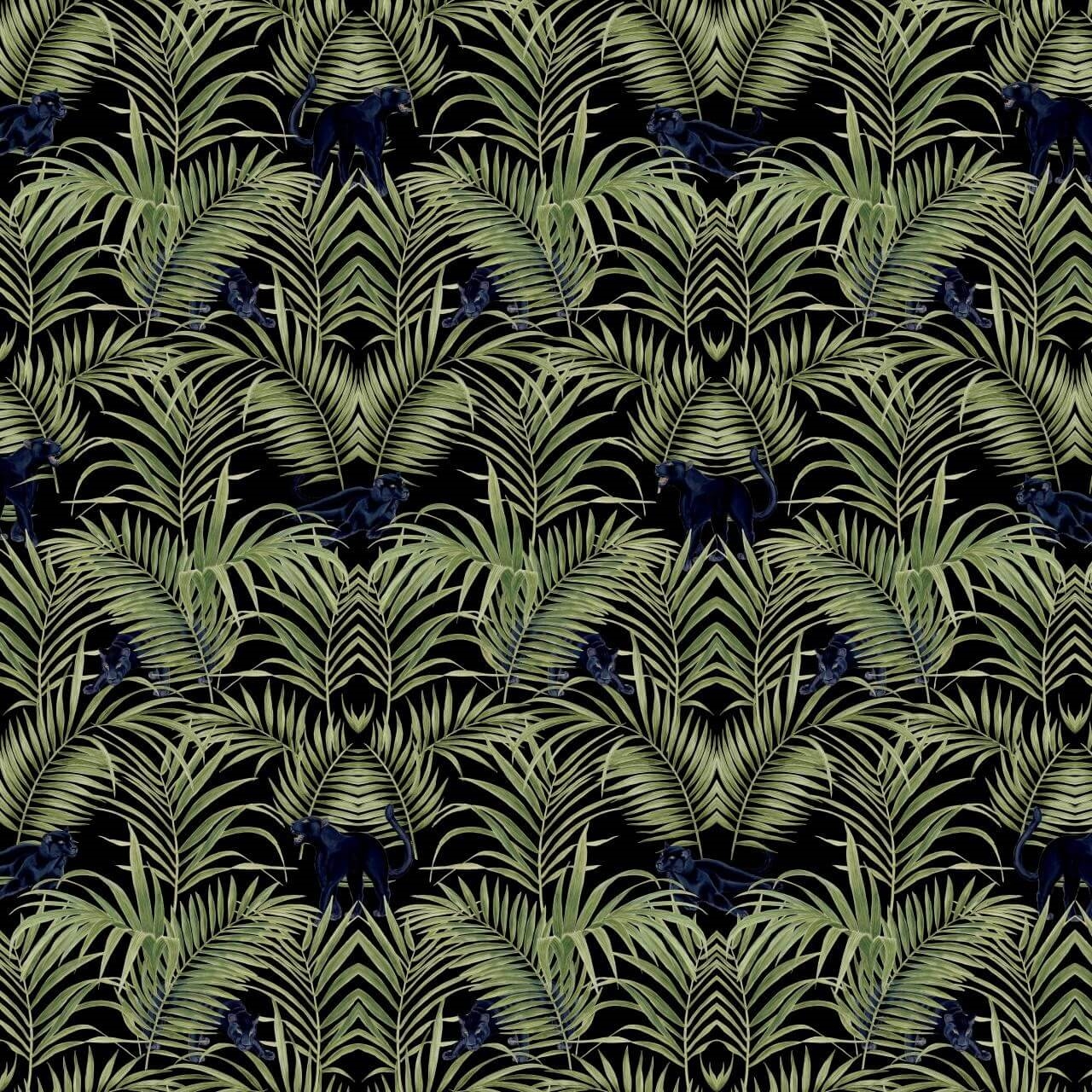 710133-90 ABHIKA ОБОИ KENZIA BLACK 