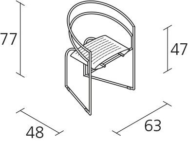 Alias Стул из стали Botta sun-id-1440765 - Вид №1