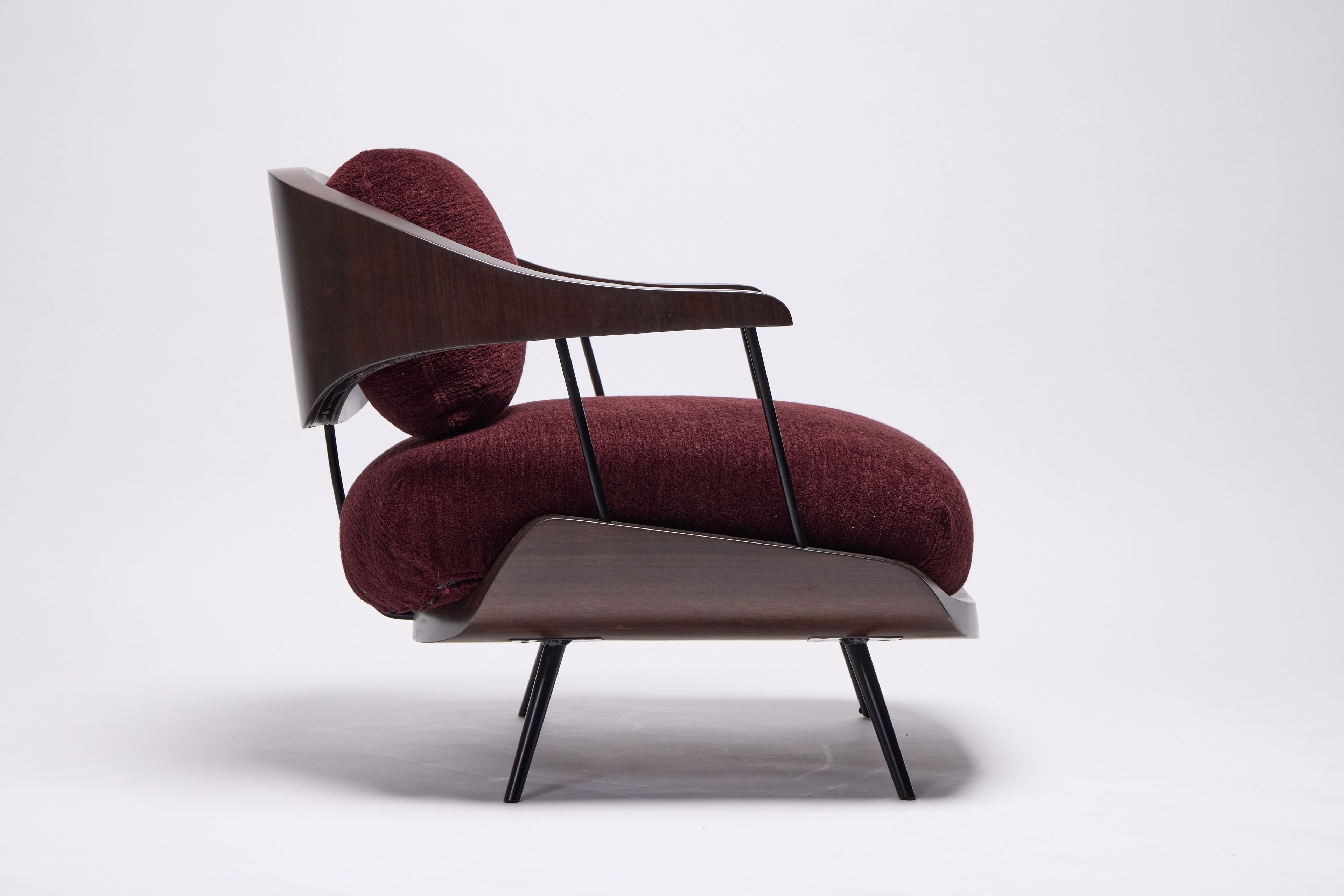 Бархатное кресло с подлокотниками REDA AMALOU DESIGN ARCH-00106803 - Вид №1