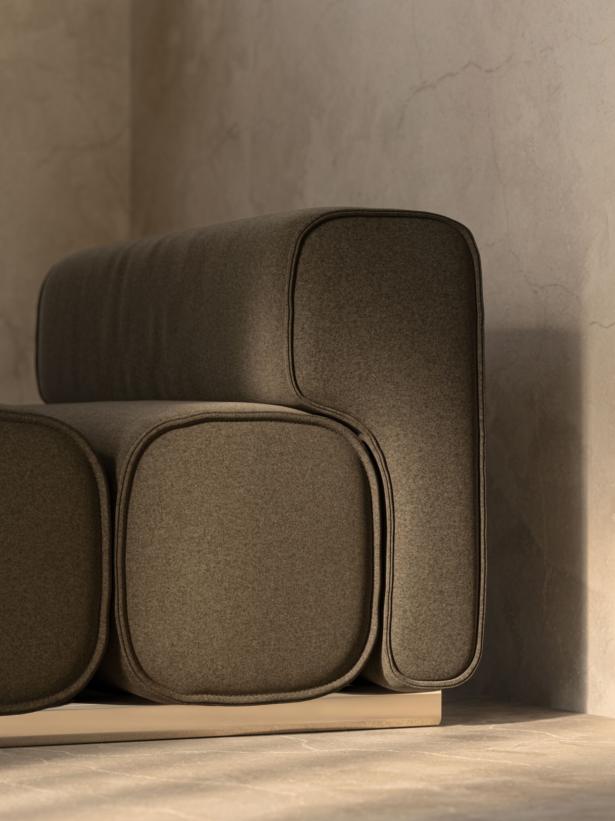 Съемное кресло из ткани Desalto Unlimited ARCH-00085367 - Вид №3