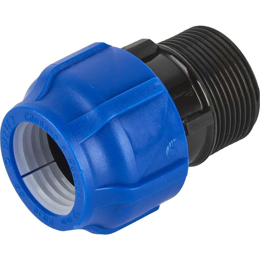 Муфта комбинированная ПНД Valfex 1 1/4"x32 мм НР STLM-2131100