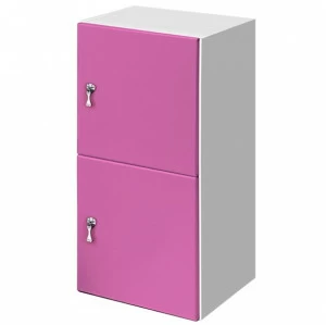 Полка детская навесная вертикальная "Зефир" МАНДАРИН ЗЕФИР 178687 Белый;розовый