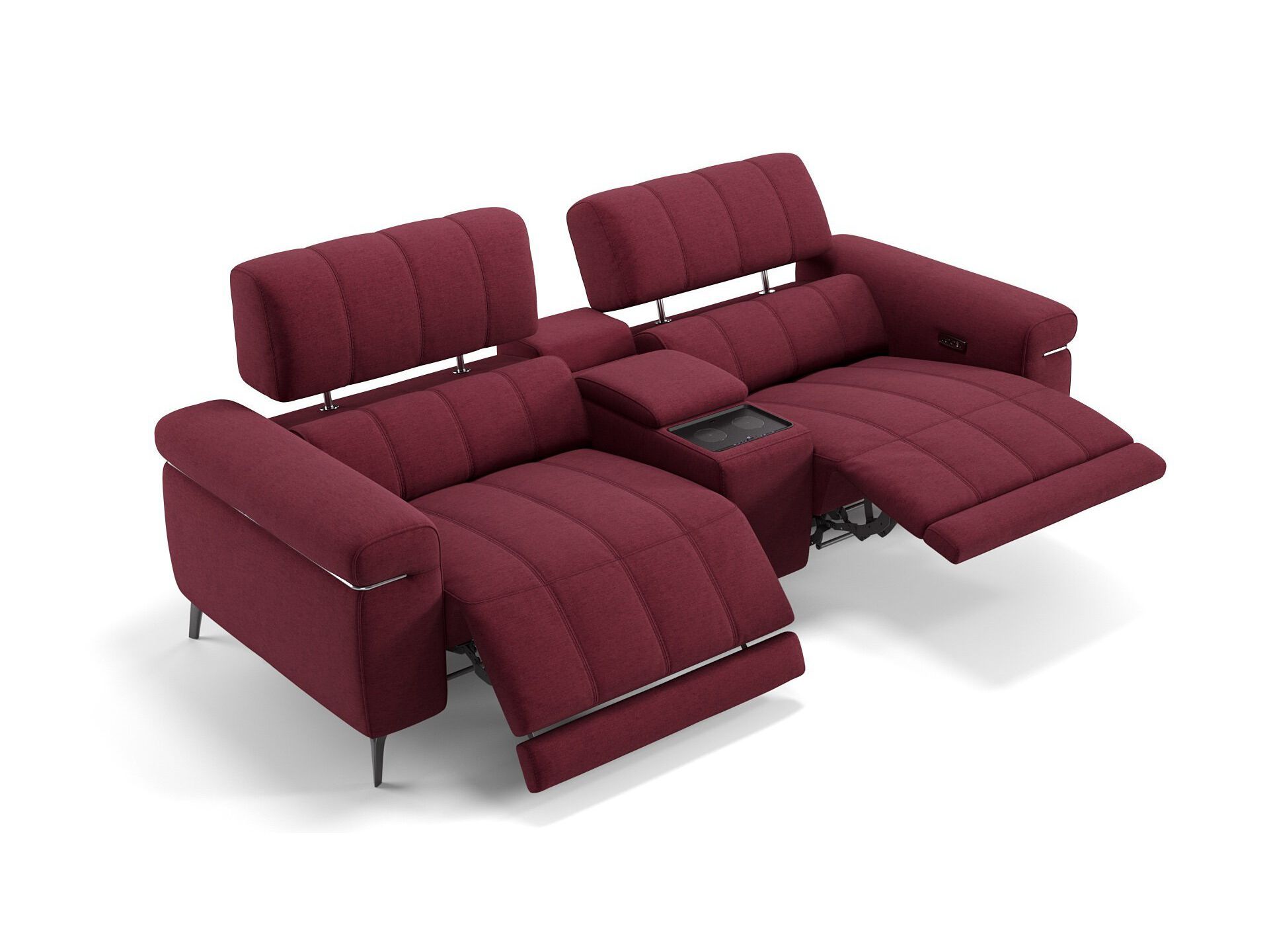 Домашний кинотеатр 2 местный тканевый диван Sofanella Soleto ARCH-00100592 - Вид №1