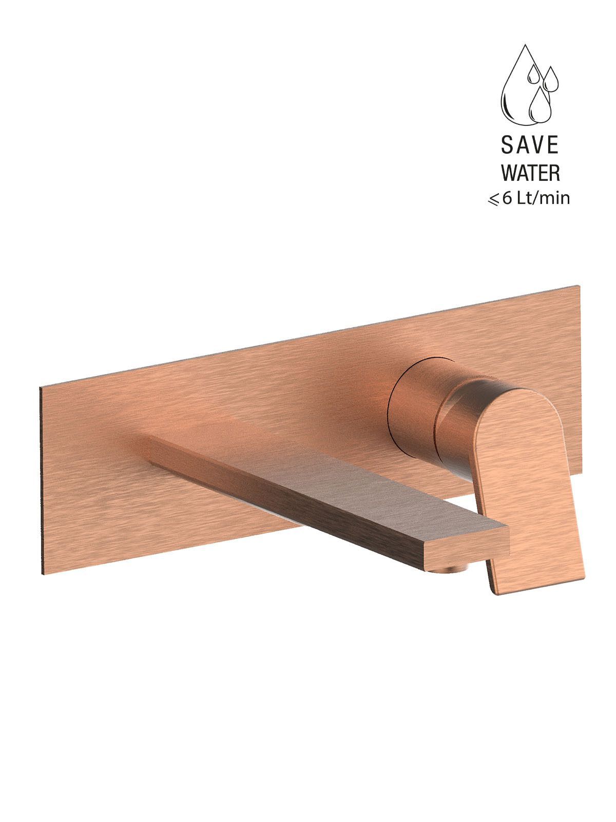 Однорычажный настенный смеситель для раковины без слива Rubinetterie Frattini Gintonic ARCH-00131555 - Вид №3