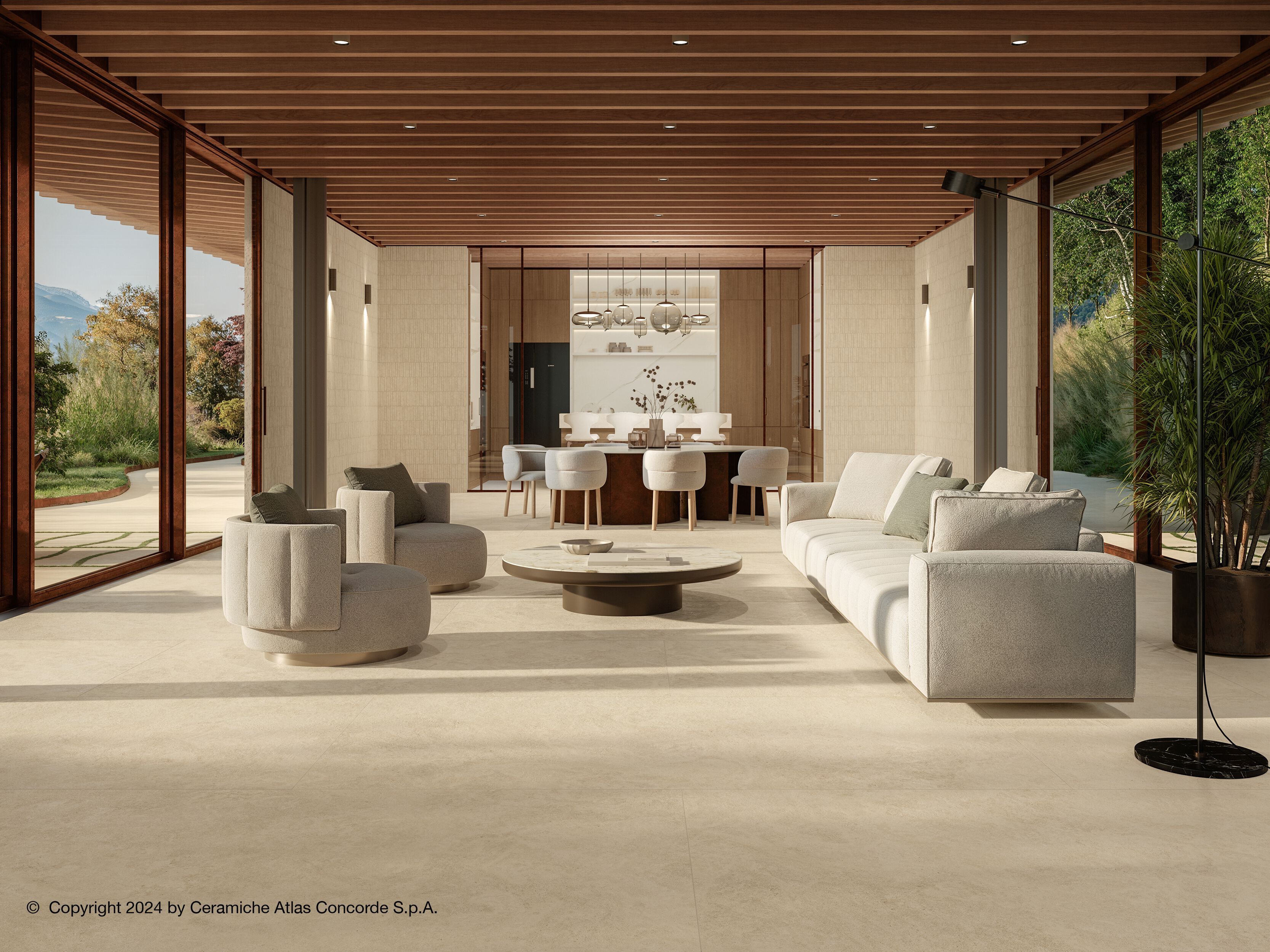 Пол / облицовка керамогранита с эффектом камня Atlas Concorde Boost Icor ARCH-00113949 - Вид №14