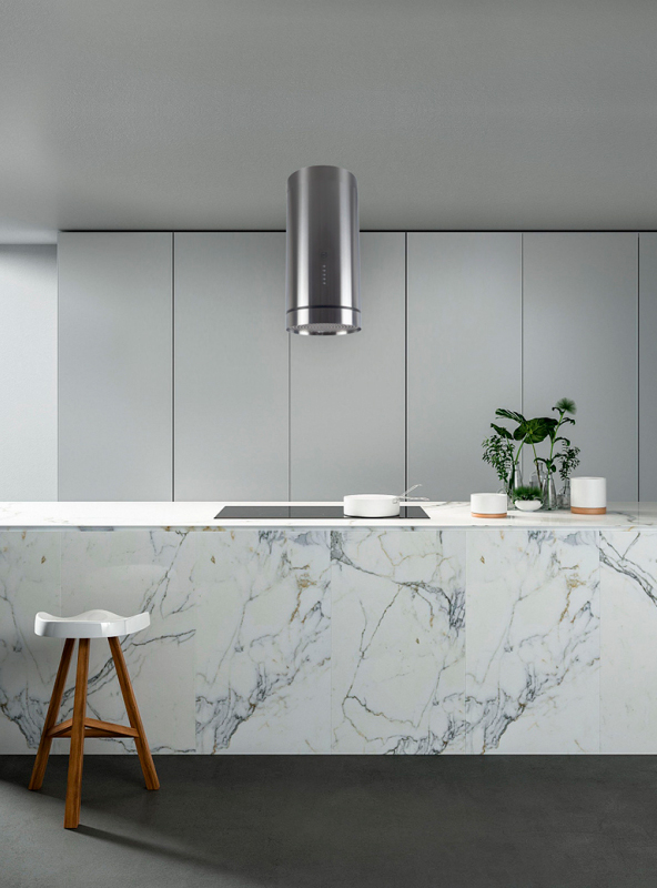 8130120 Вытяжка островная MBS MILTONIA 135 ISLAND INOX серебристый STDN-0096810 - Вид №9