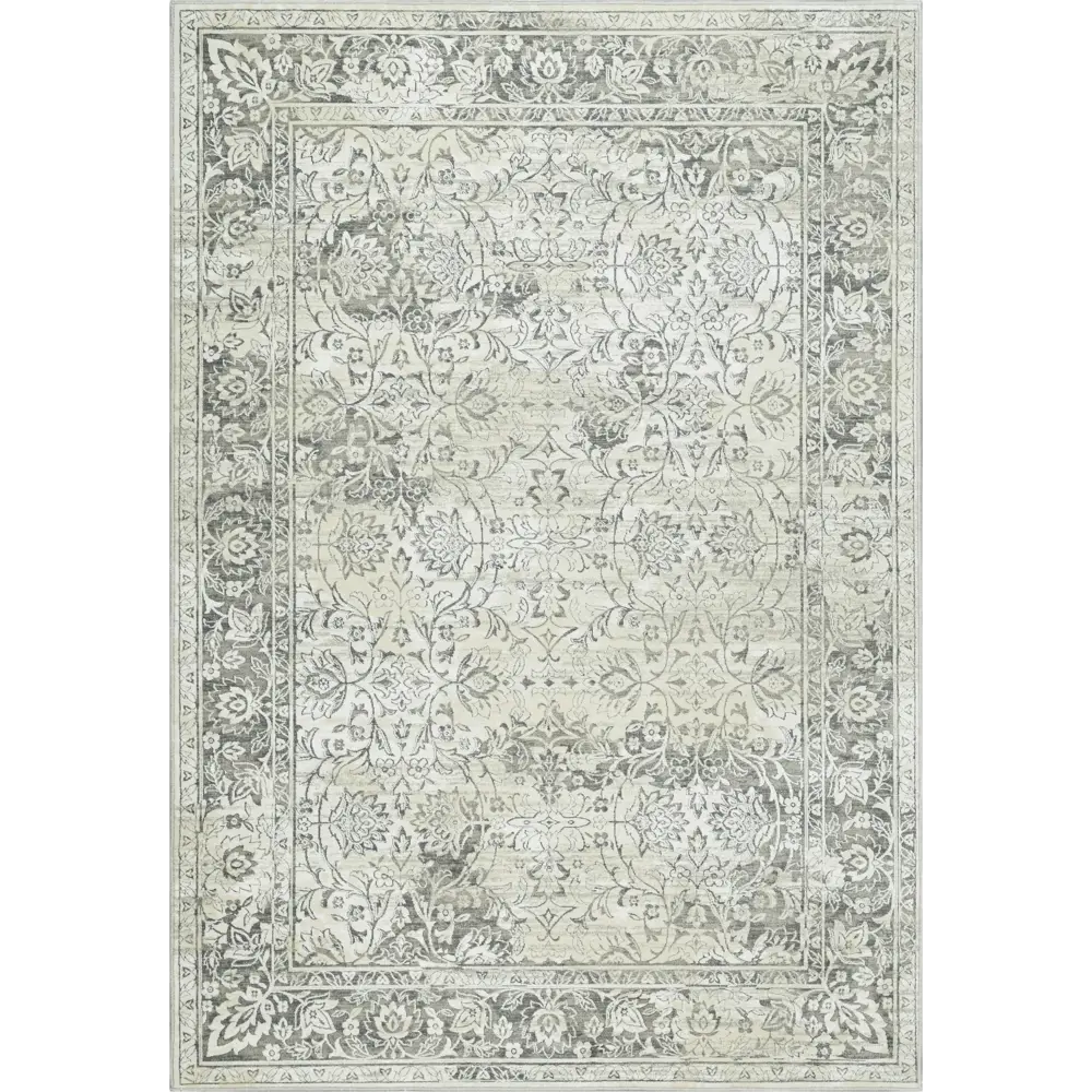 Ковер полиэстер Fresco 69011/6555 160х230 см цвет серый 85305560 STLM-2189354 RAGOLLE 
