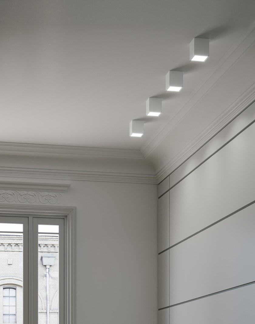 PANZERI Бра / потолочный светильник из алюминия и стекла Three sun-id-1425419 - Вид №6