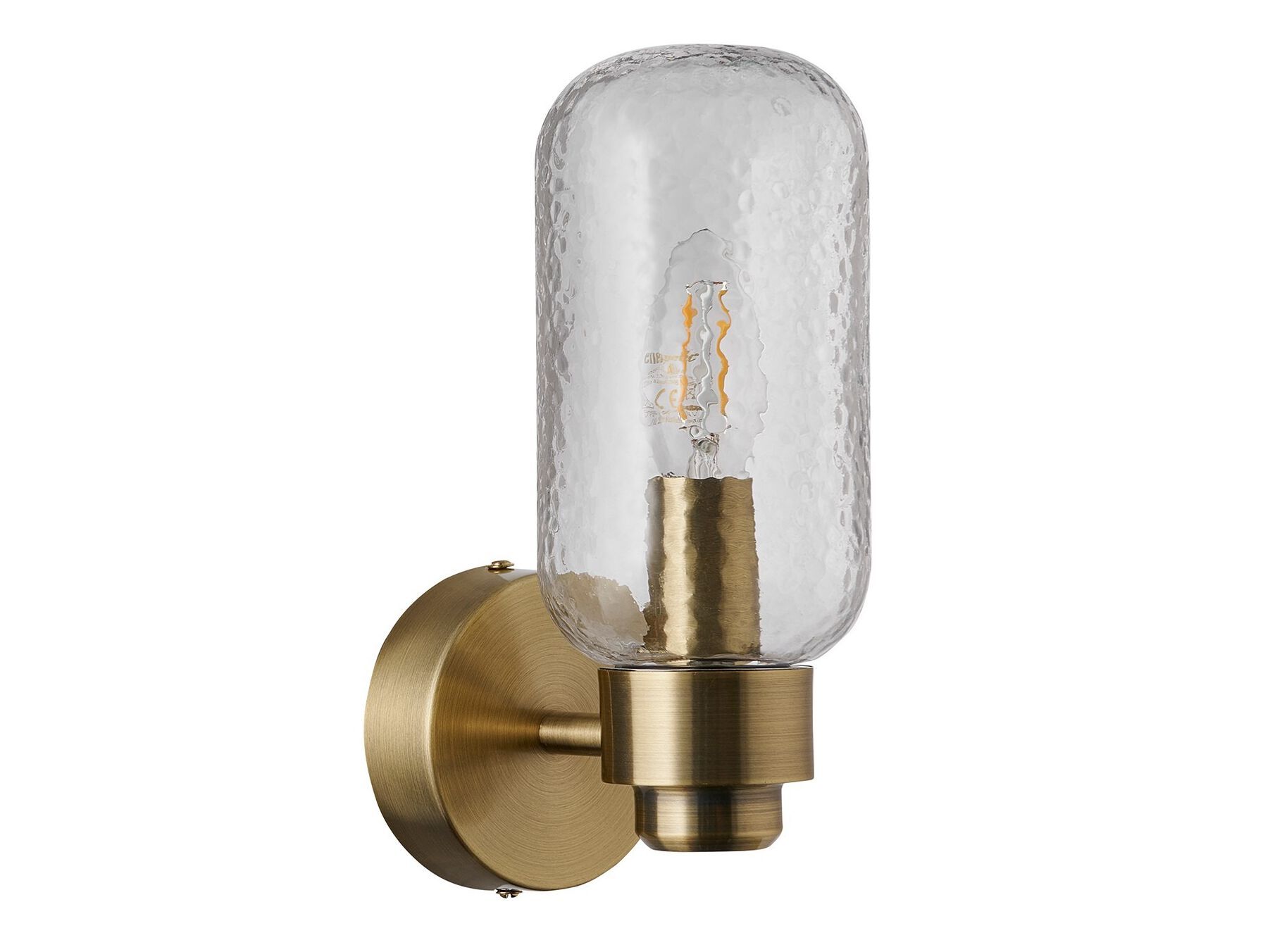 Стеклянный и металлический настенный светильник Nordlux TUTAN ARCH-00029153