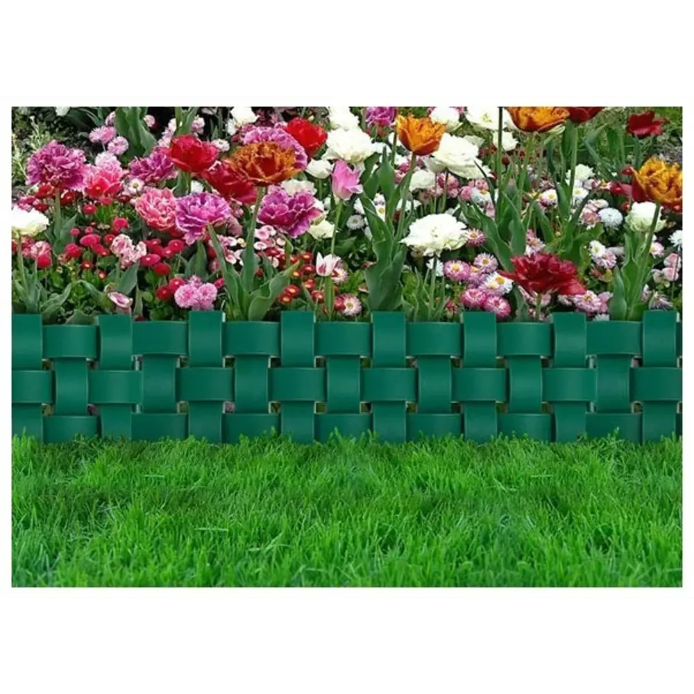 Santreyd Плетёное ограждение для ландшафтного дизайна 240х19.5 см 87655113 плетенка STLM-0963578 - Вид №3