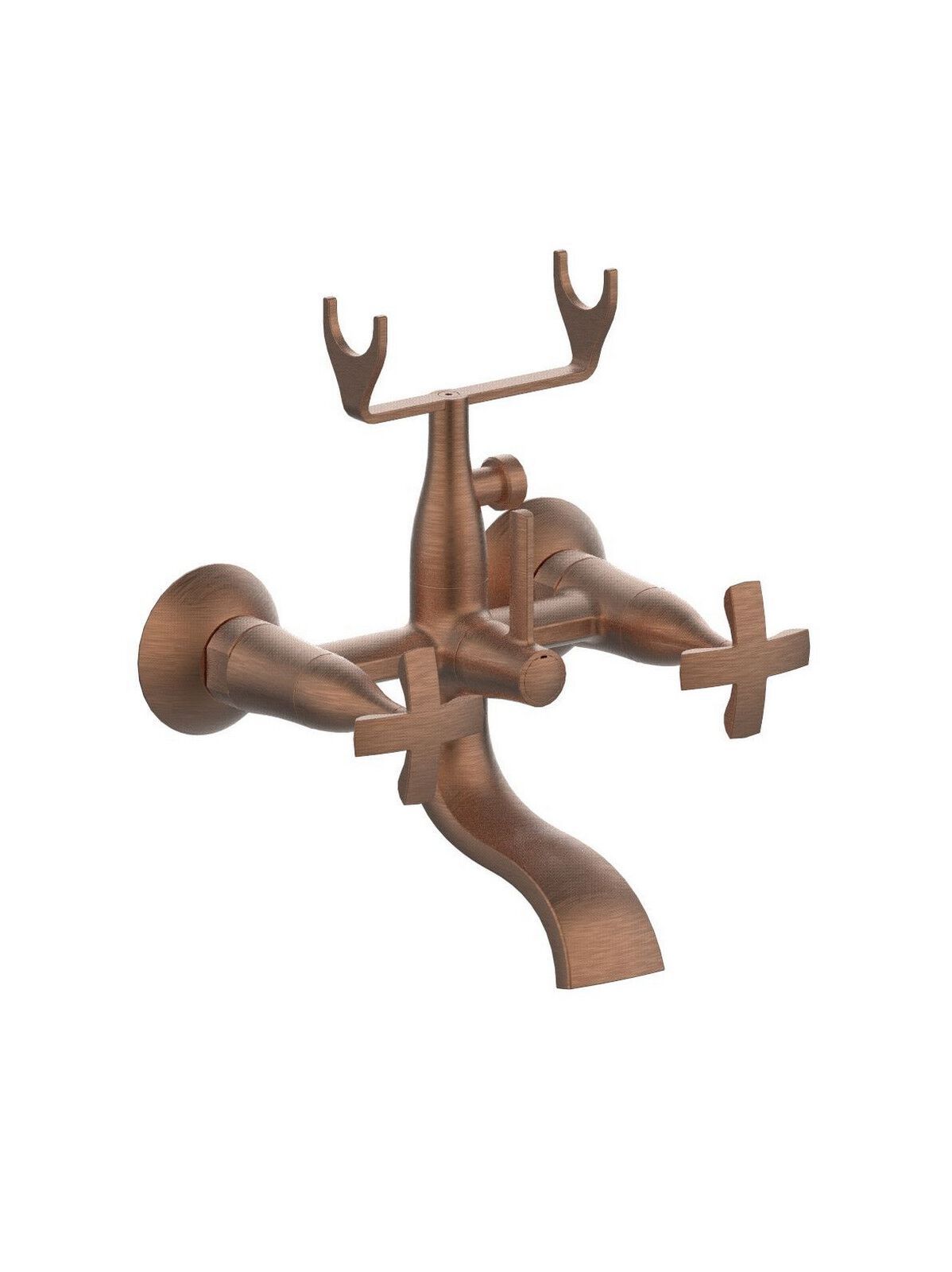 2 отверстия настенный наружный смеситель для ванны Rubinetterie Frattini Lucrezia ARCH-00045706 - Вид №2