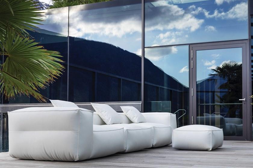 GART 3-х местный модульный садовый диван из ткани Mediterraneo sun-id-1509500 - Вид №1