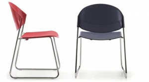 TALIN Стул с салазками из полипропилена для залов ожидания Delfi